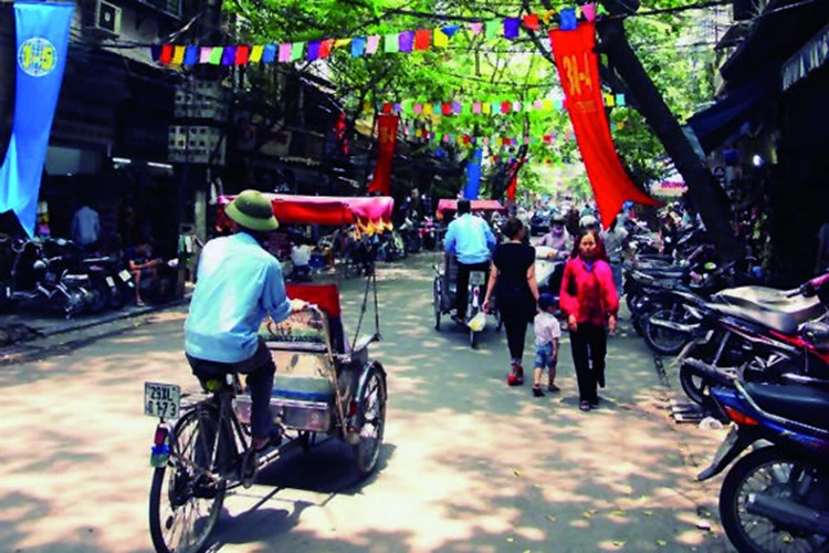 Στη βιετναμέζικη πρωτεύουσα μετακινείστε με cyclo.